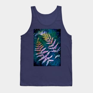 Botanical cyanotype herb Tank Top